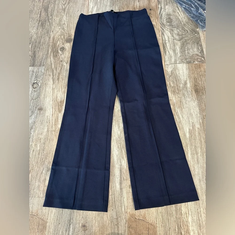 CROP FLARE EVERYWHERE PONTE PULL-ON PANT hyper navy blue medium - Picture 1 of 6